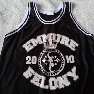 Emmure basketball tank top